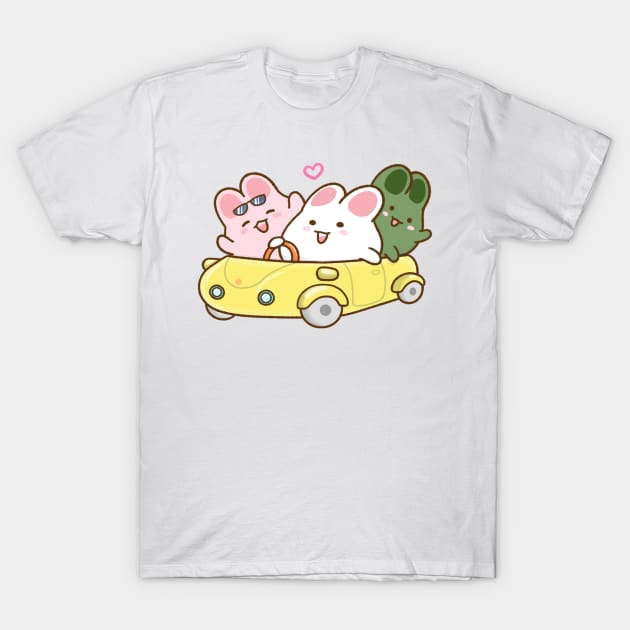 Bunnies going downtown T-Shirt by Anicue